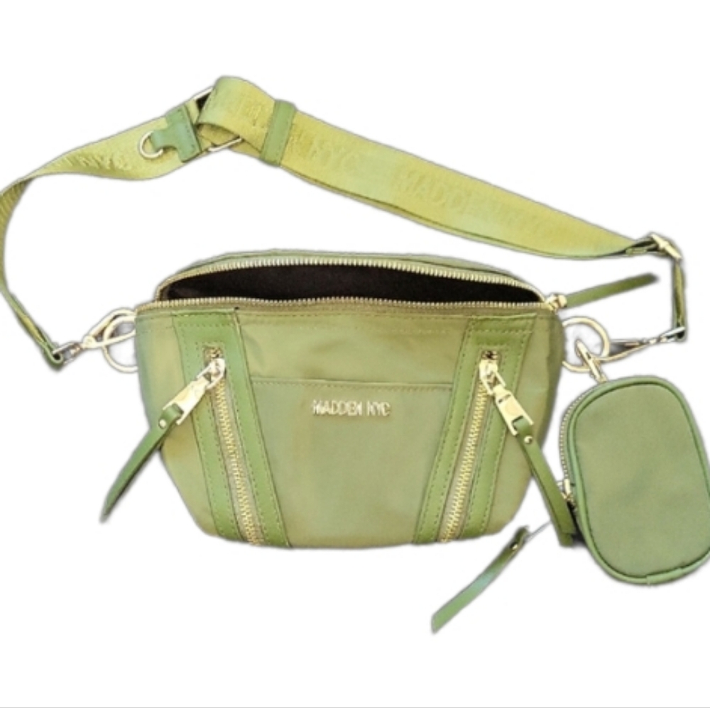 Madden NYC Olive Crossbody/Fanny Pack-NWOT